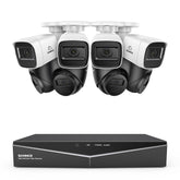1080p 16 Channel 8 Camera Outdoor Wired Security System, Smart Motion Detection, 100 ft Infrared Night Vision, IP67 Weatherproof